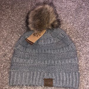 Women’s C.C. Fur Pom Beanie